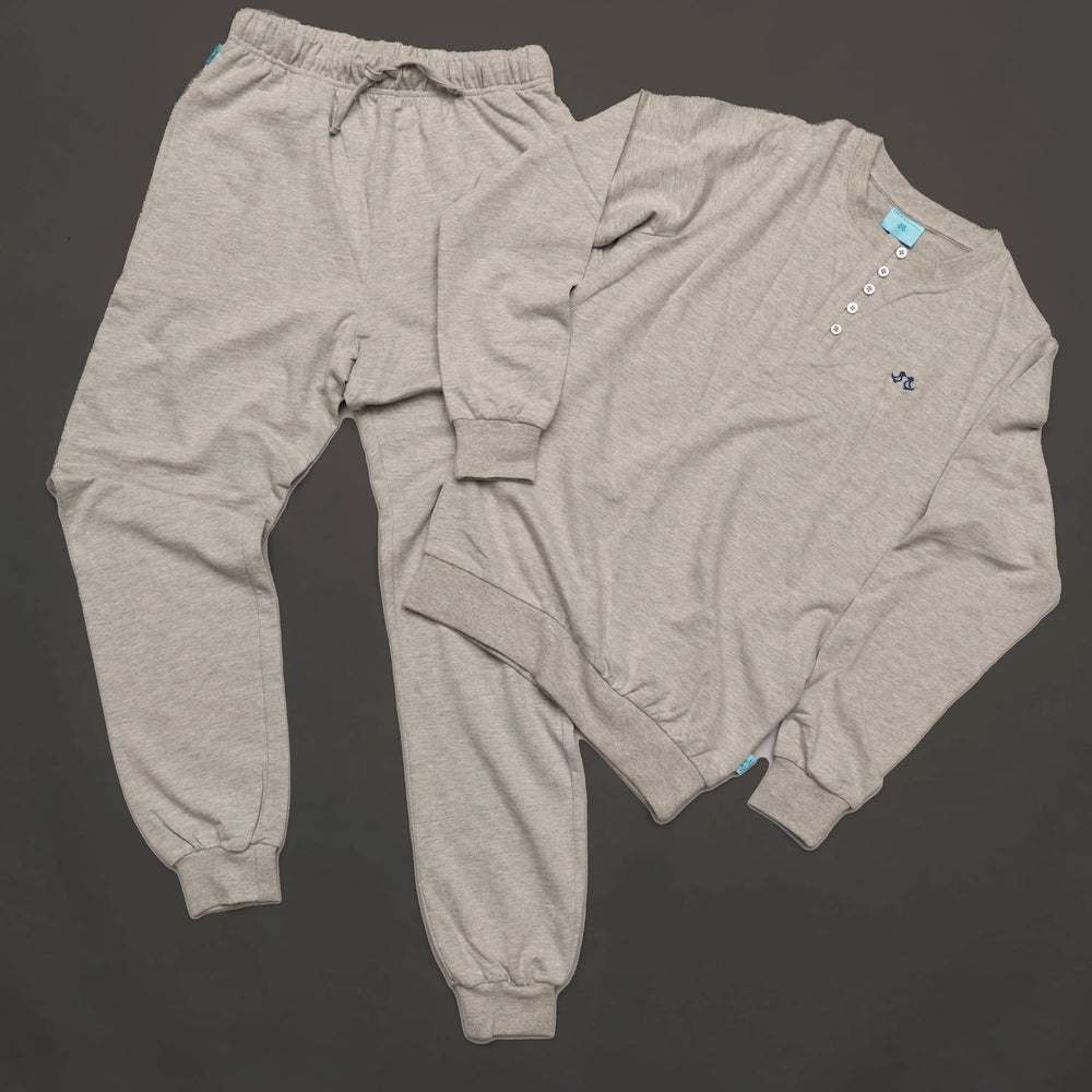 Grey Women's Loungewear Set Luca and Rosa