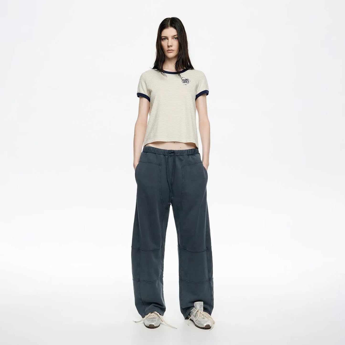 Grey-blue joggers Bimba y Lola UK
