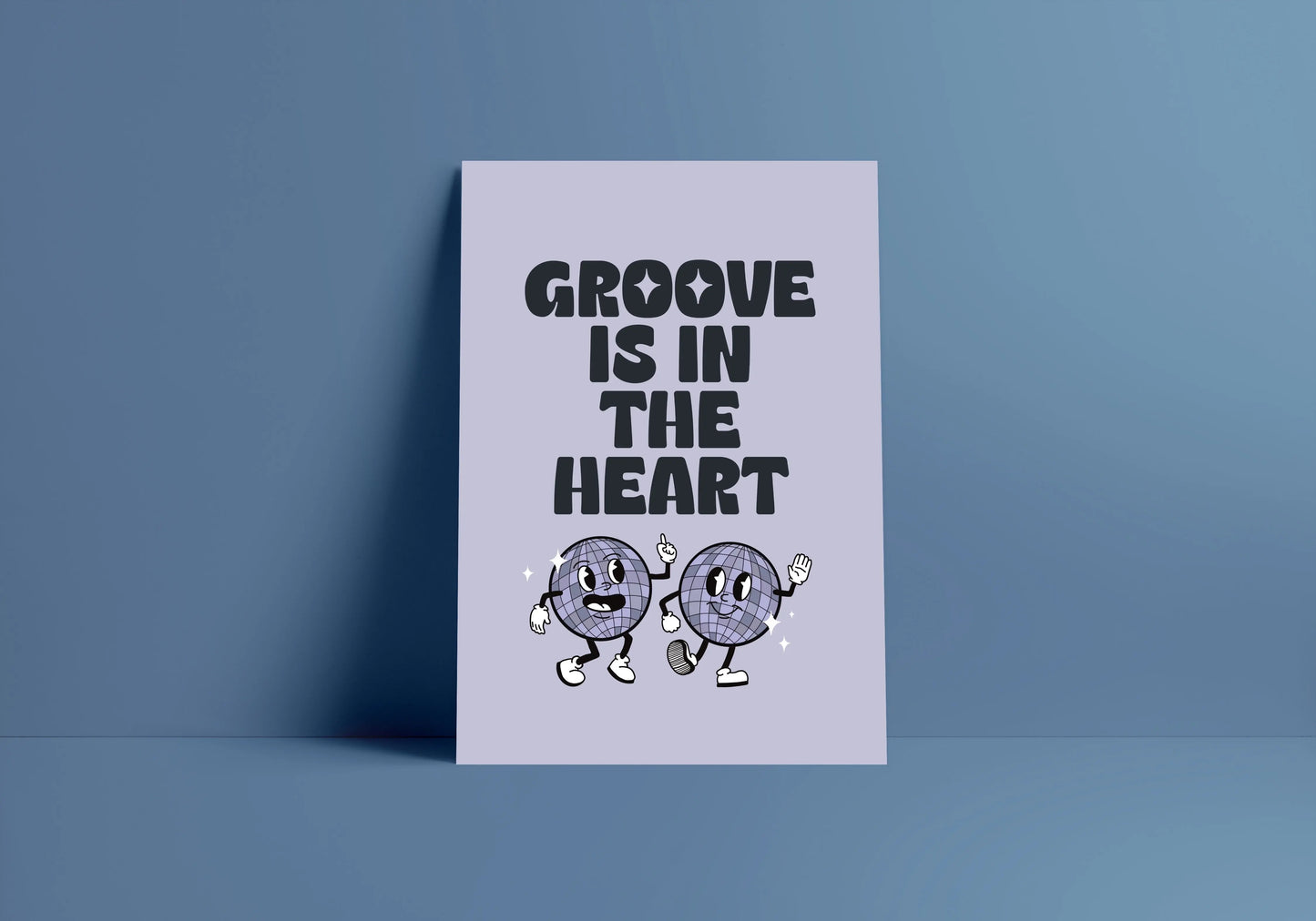 Groove Is In The Heart (Deee-Lite inspired) A4 Lyric Art Print whowhatclaireart