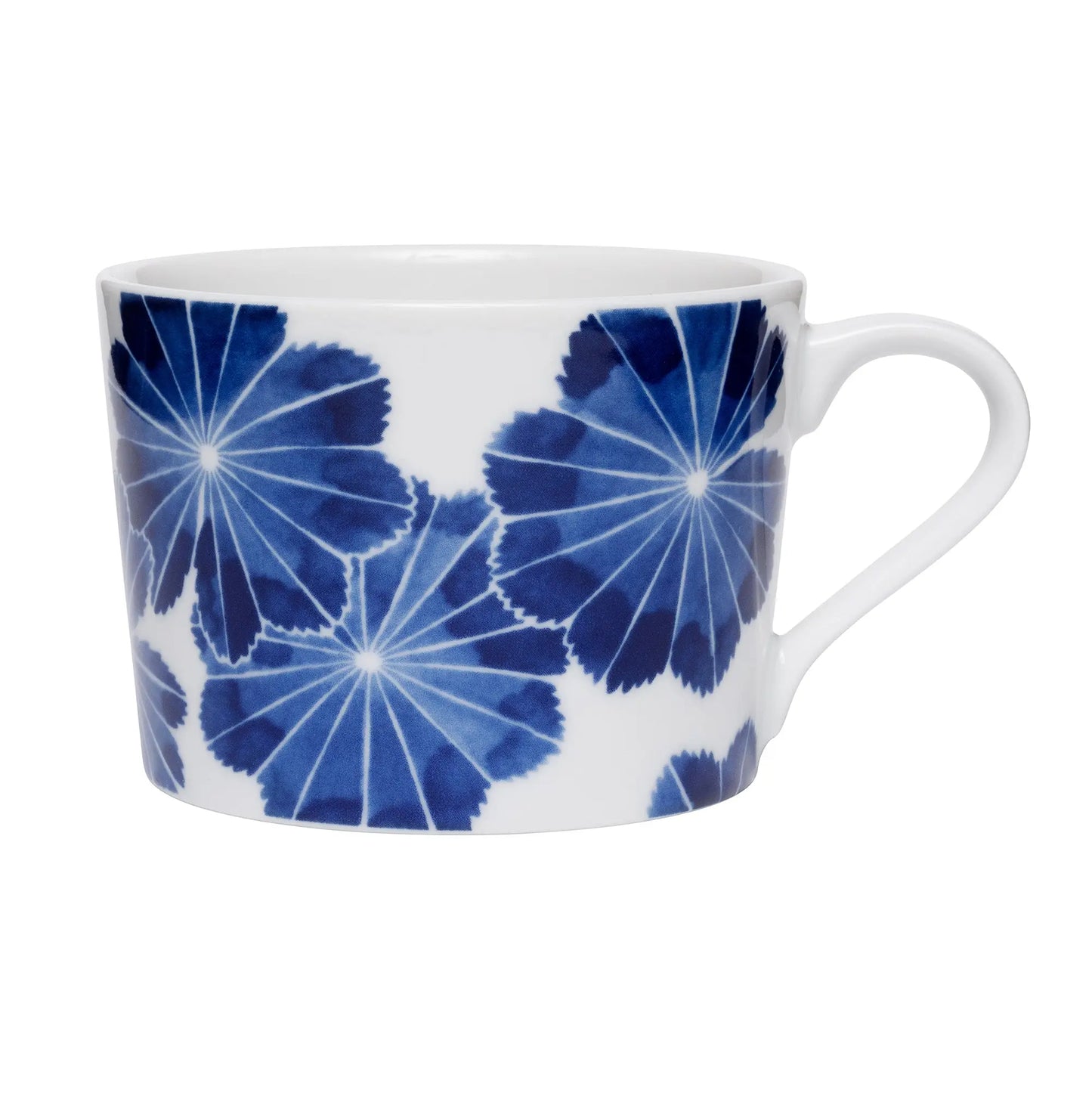 Gštefors Porslin Botanica Cup With Handle Green Funkia Gštefors Porslin