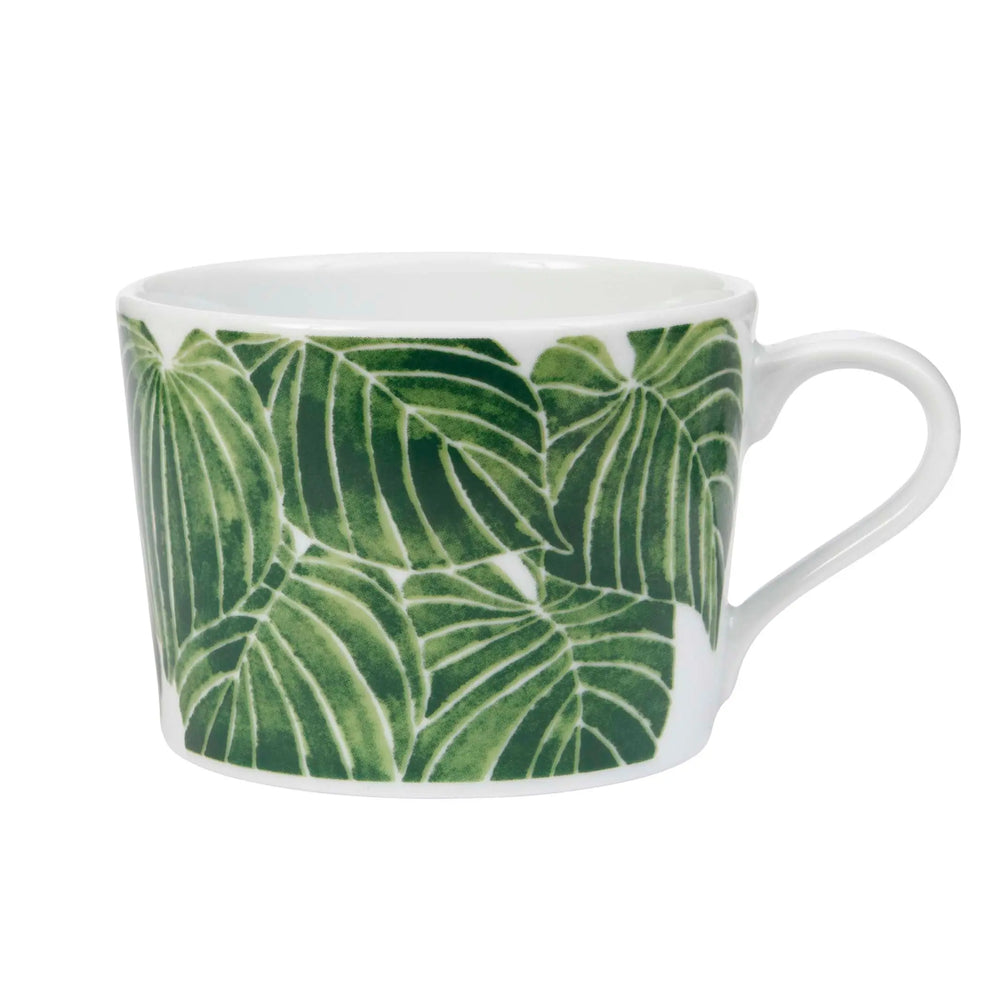 Gštefors Porslin Botanica Cup With Handle Green Myrtle Gštefors Porslin