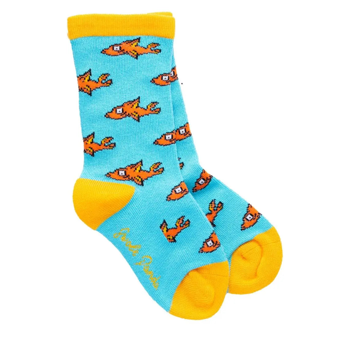 Guppy Fish Bamboo Socks Swole Panda