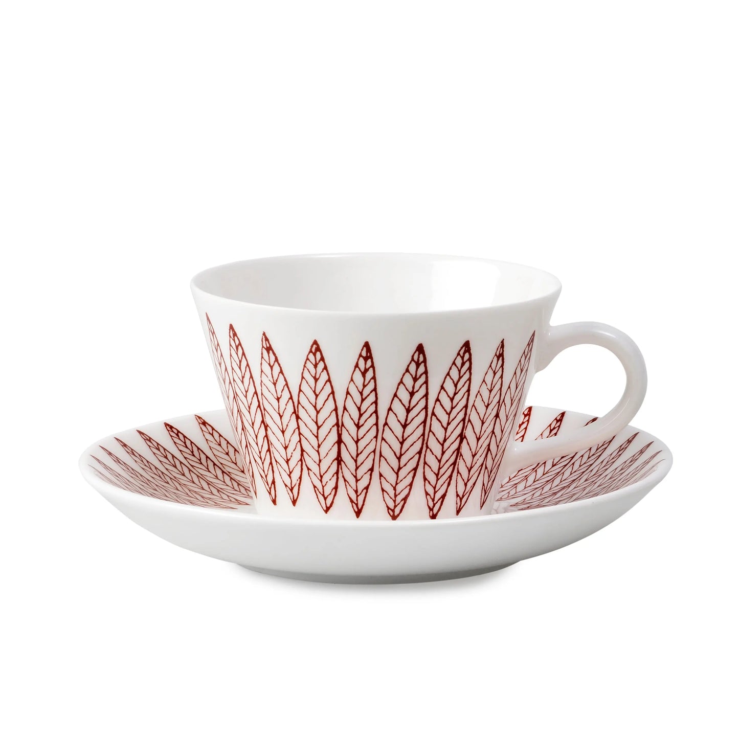 Gustavsbergs Porslinsfabrik Ribb Coffee Set Coffee Cup + Saucer Gustavsbergs Porslinsfabrik