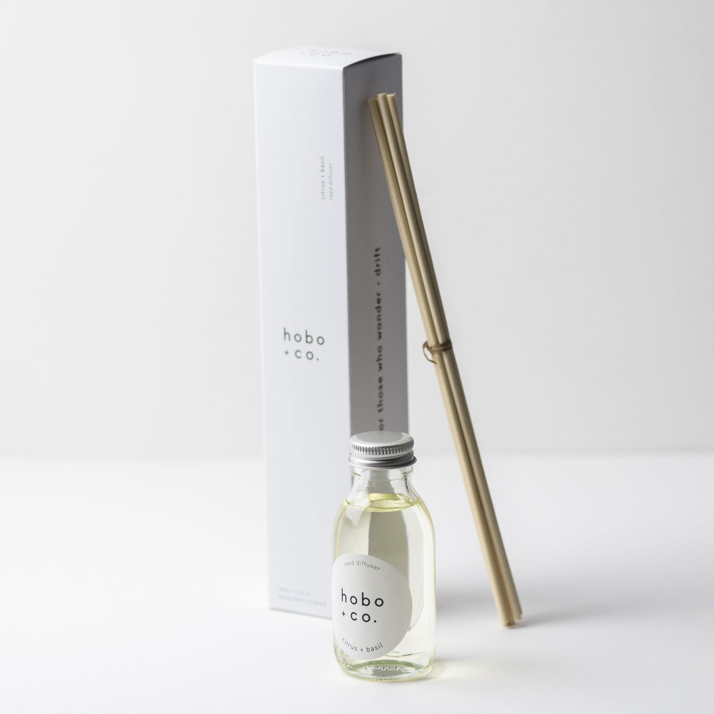 Citrus and Basil Reed Diffuser hobo + co.