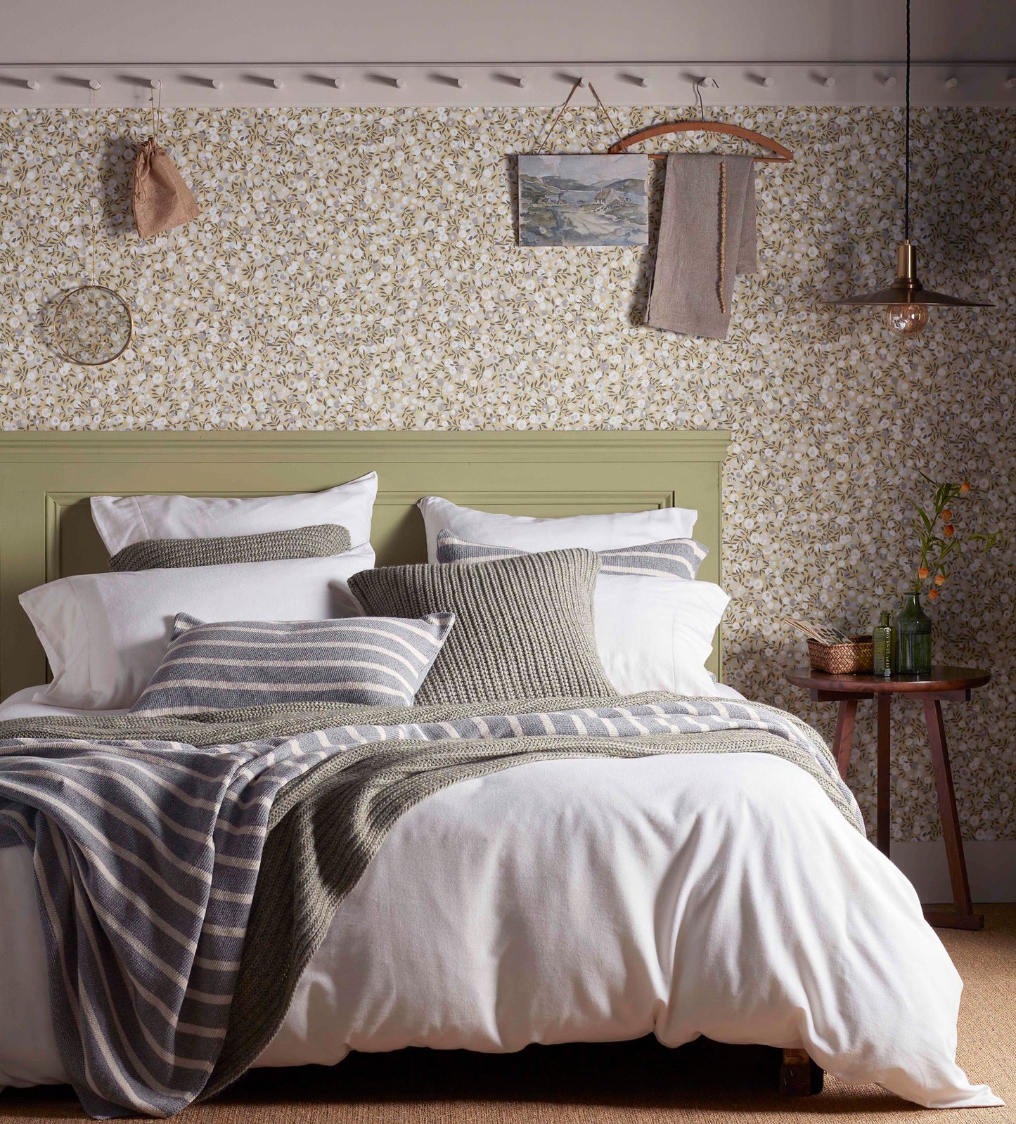 White Henry Brushed 100% Organic Cotton Flat Sheet The Secret Linen Store