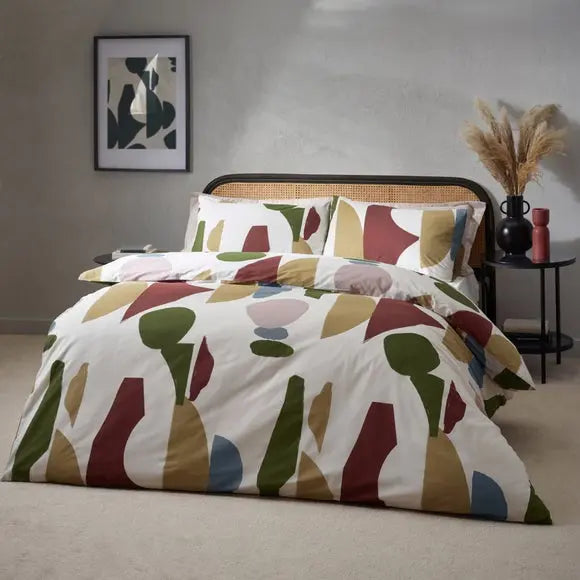 HÖEM Meta Cotton Rich Duvet Cover & Pillowcase Set Dunelm