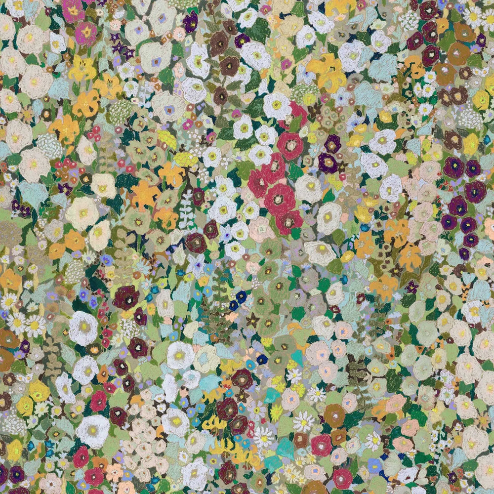 HOLLYHOCKS Wallpaper - Summer House of Hackney