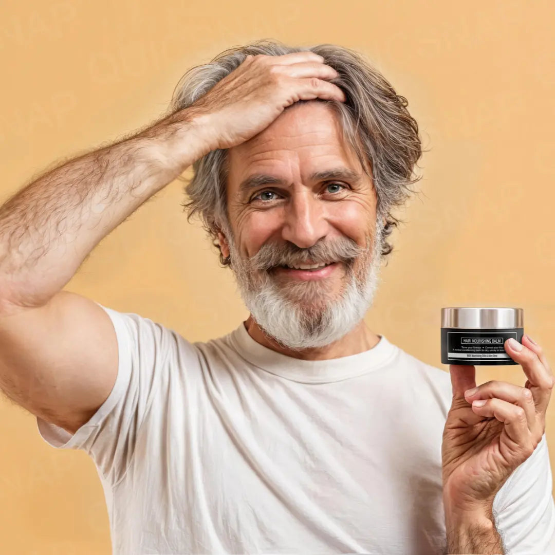 Hair Regrowth Ayurvedic Balm for Men & Women Ovviovita