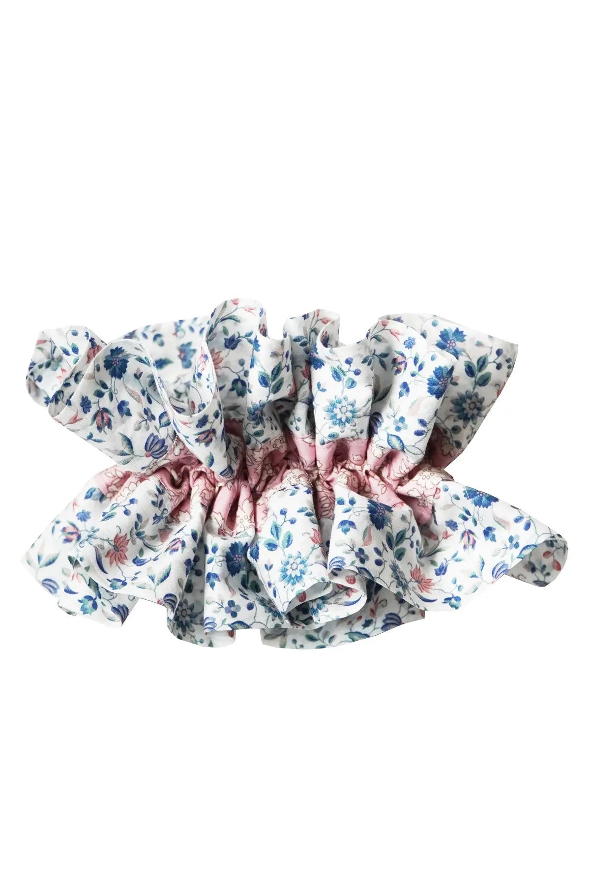 Hair Scrunchie Made With Liberty Fabric LUNA BELLE & CAPEL PINK Coco & Wolf