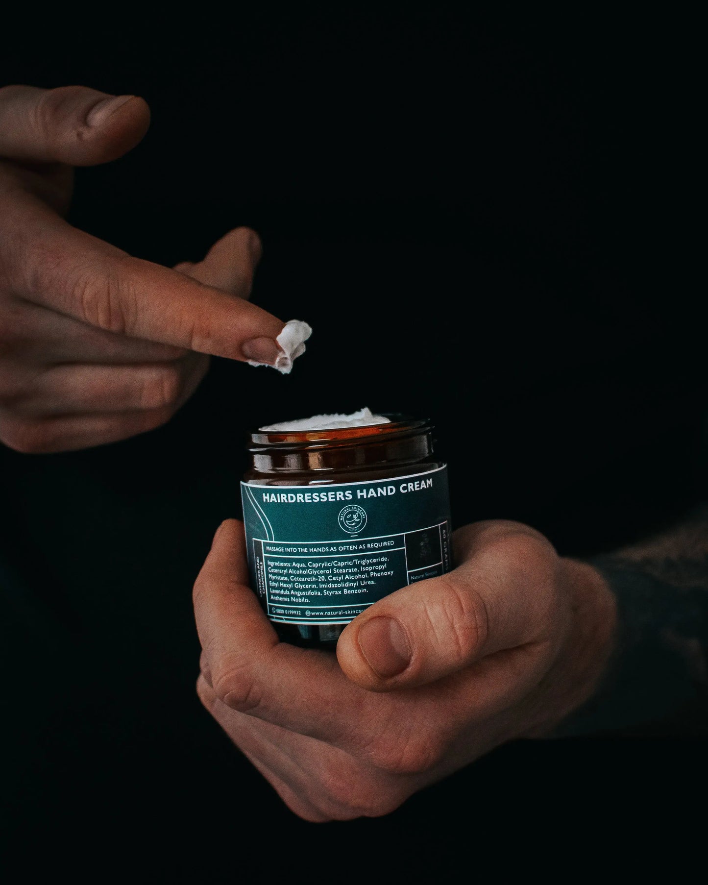 Hairdressers Hand Cream Natural Skincare Factory