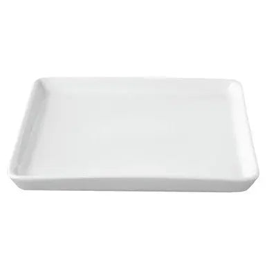 Hakuji Porcelain Square Plate Small MUJI UK