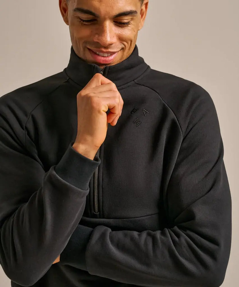 Half Zip Sweat Top BAM Clothing