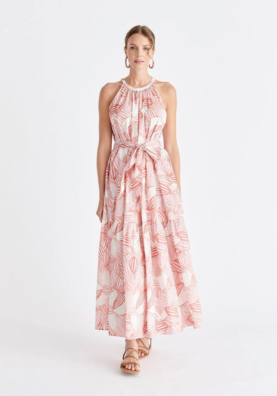 Halterneck Maxi Dress Paisie