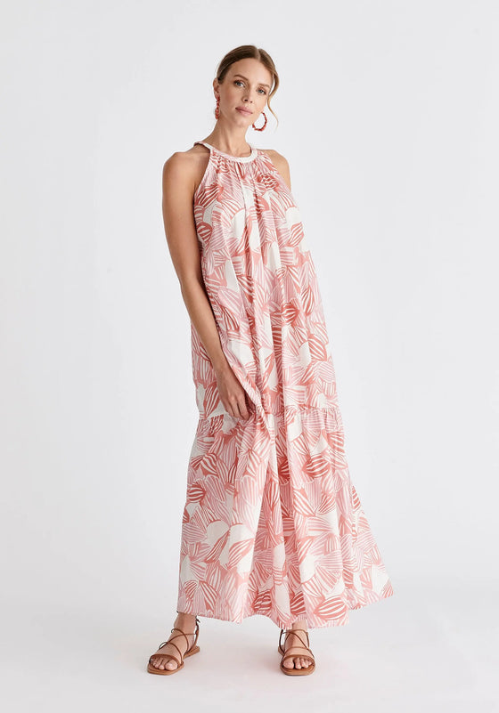 Halterneck Maxi Dress Paisie
