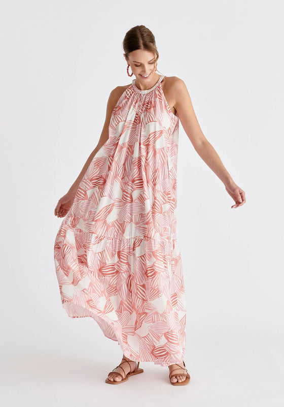Halterneck Maxi Dress Paisie