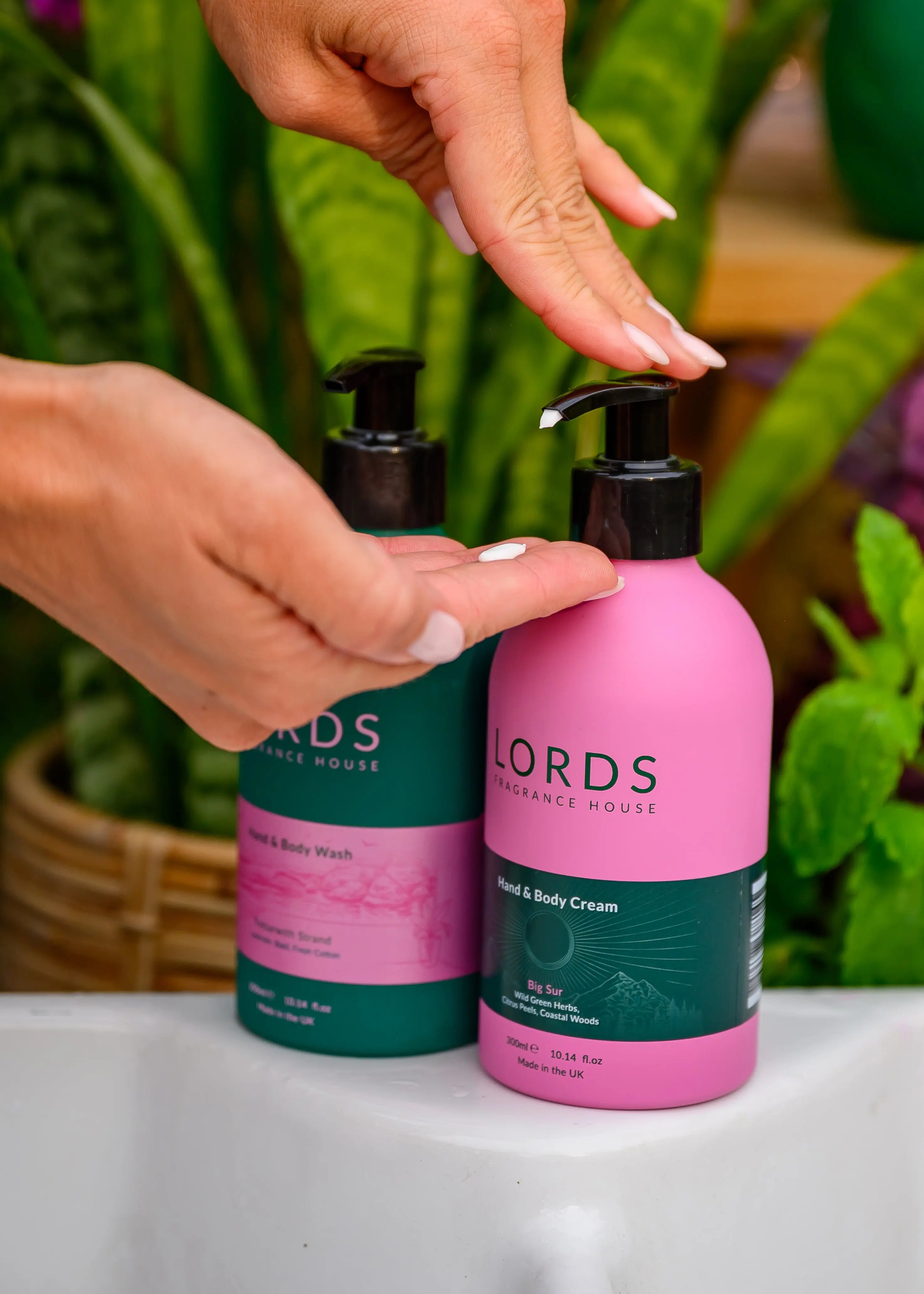 Hand & Body Cream, Pink, Rinse & Repeat Aluminium – Myza