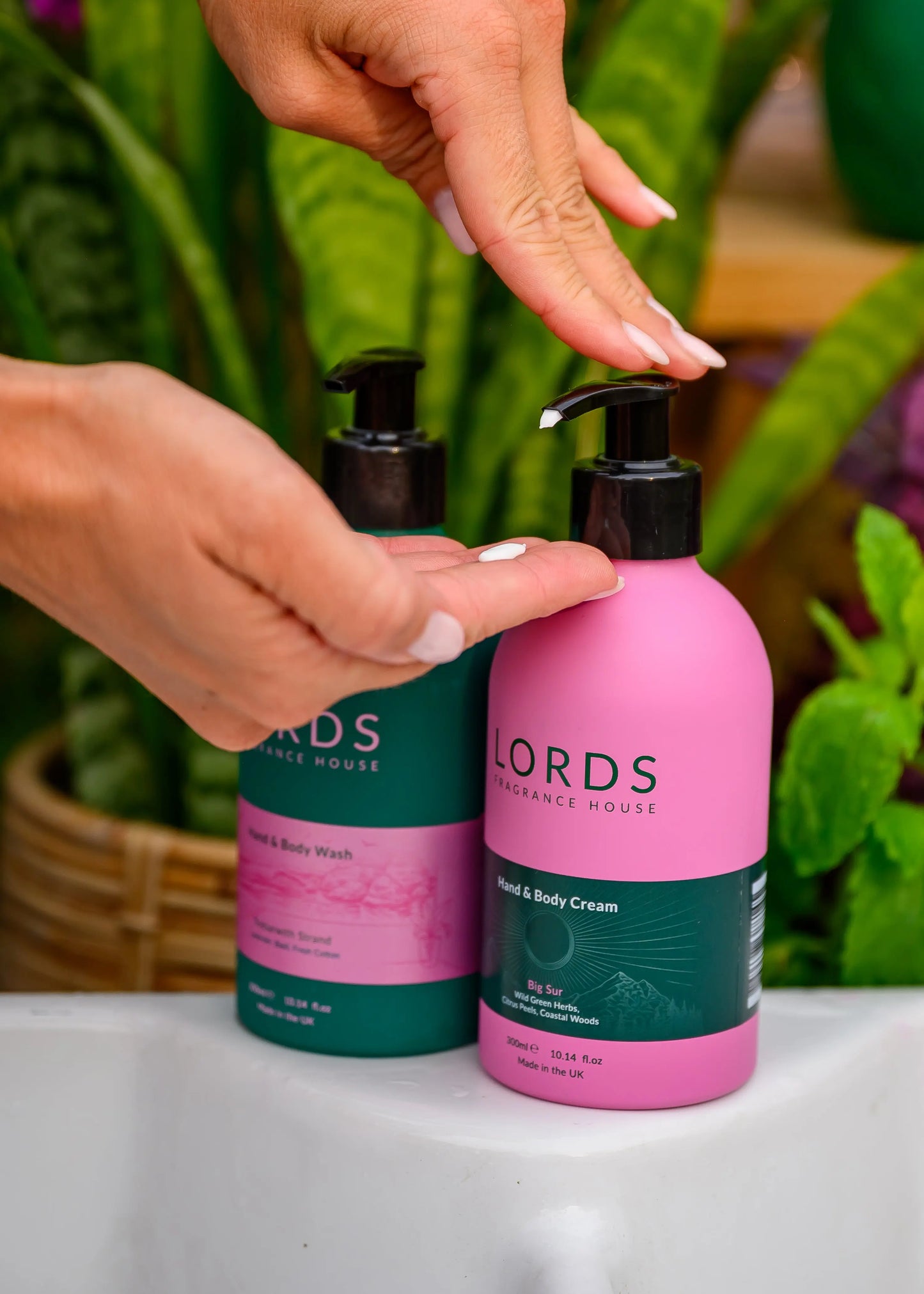 Hand & Body Cream, Pink, Rinse & Repeat Aluminium LORDS Fragrance House