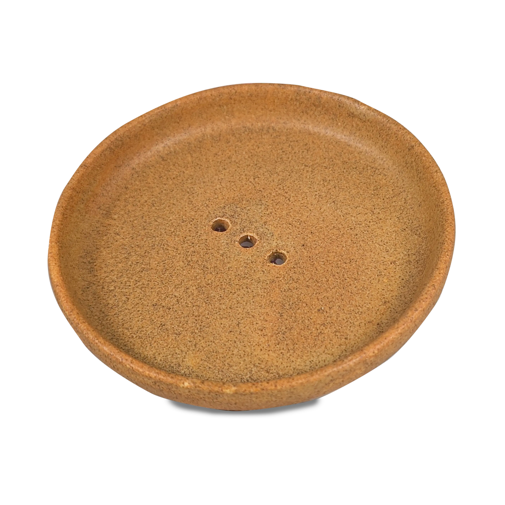 Handmade Ceramic Soft Dune Soap Dish Wylder Naturals