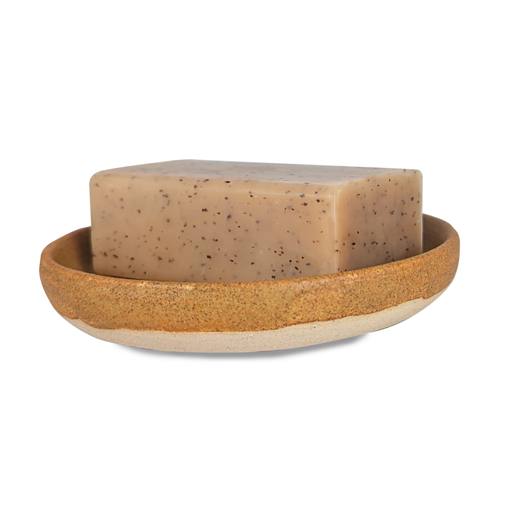 Handmade Ceramic Soft Dune Soap Dish Wylder Naturals