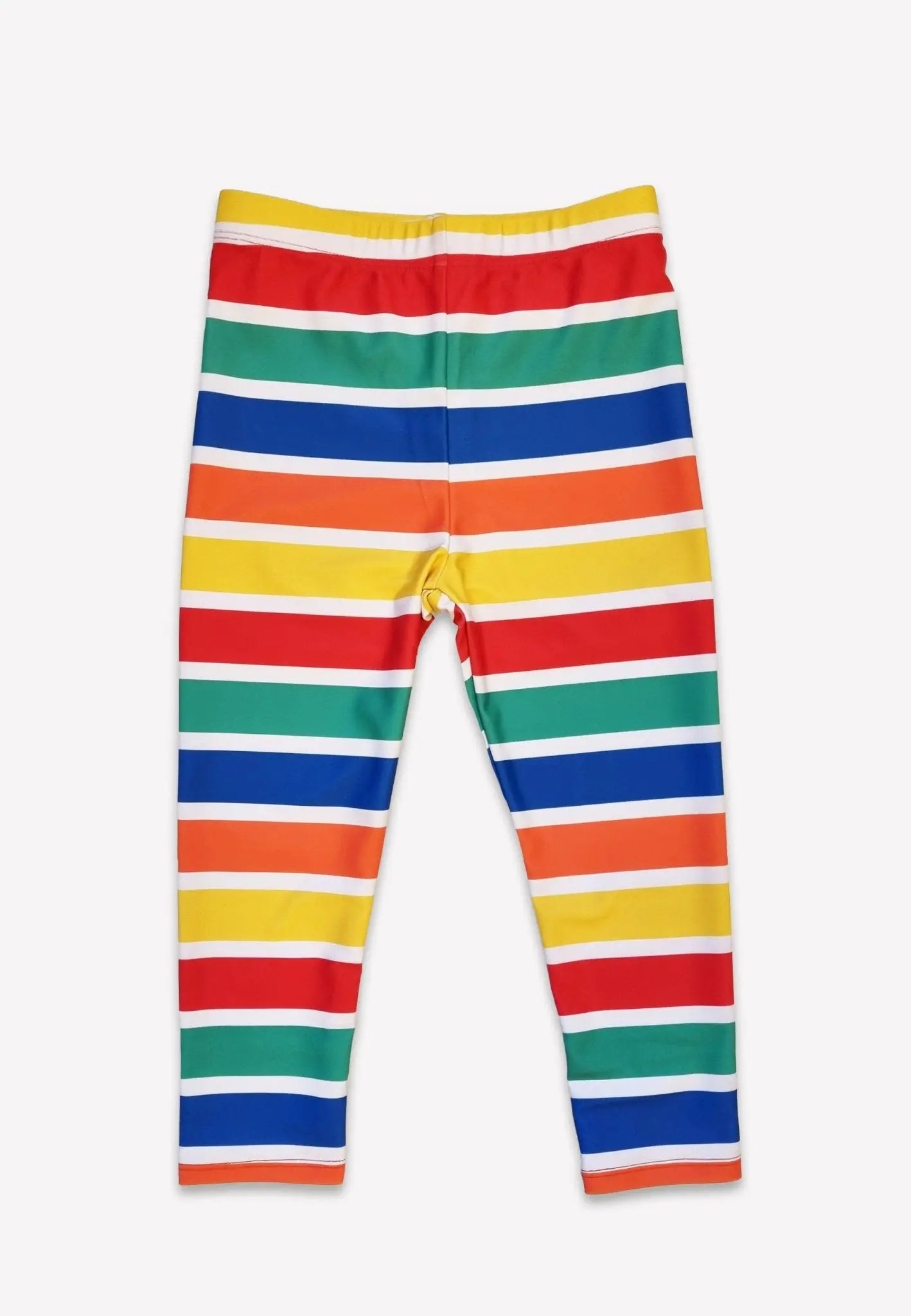 Happy Stripe Print Kids' Swim Leggings Toby Tiger
