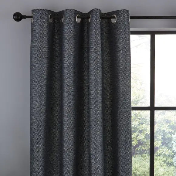 Harper Eyelet Curtains Dunelm