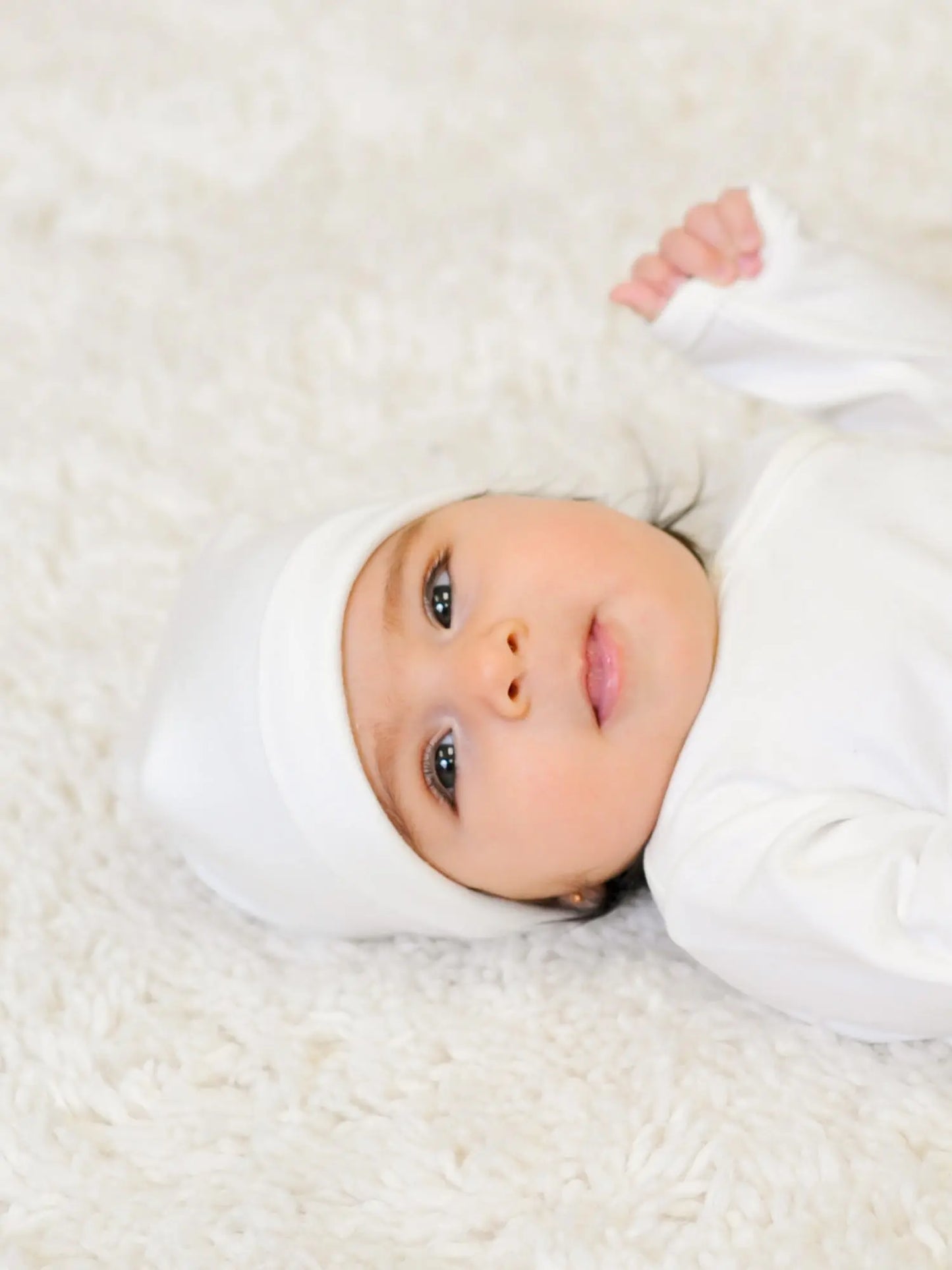 Hat- white- Organic Cotton PrimaCotton