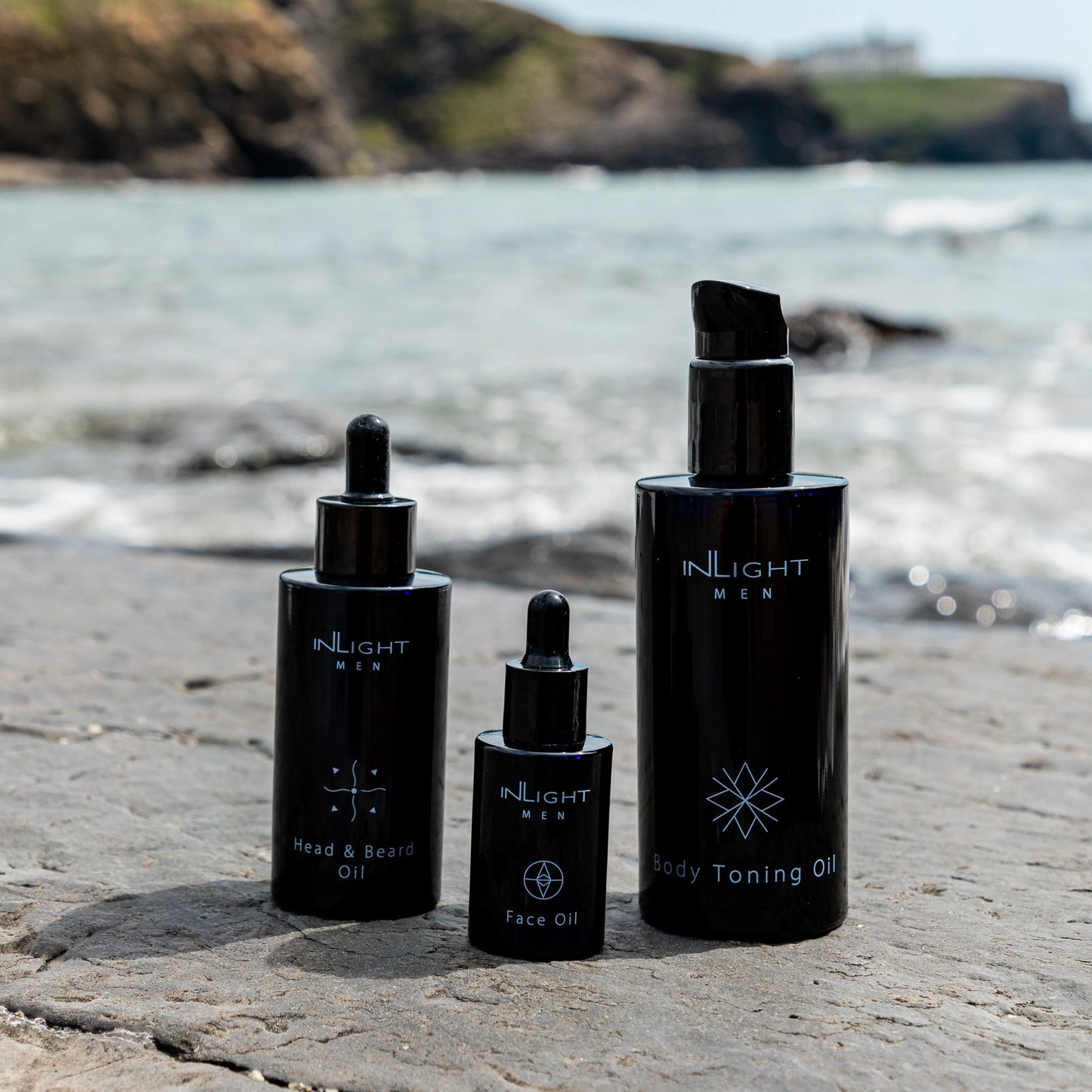 Head & Beard Oil for Men 100ml Inlight Beauty
