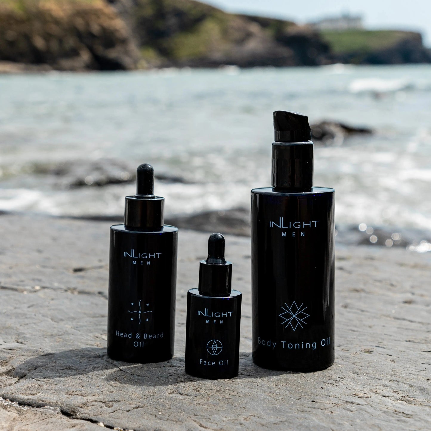 Head & Beard Oil for Men 100ml Inlight Beauty