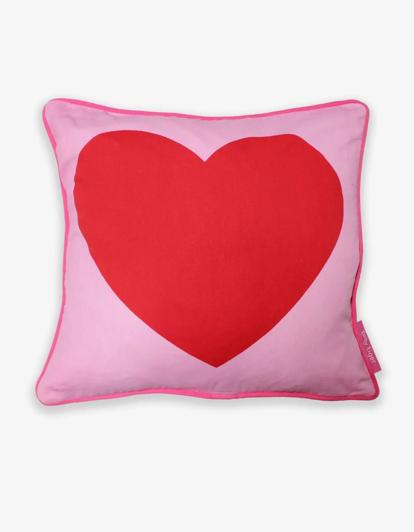 Heart Cushion Cover Toby Tiger