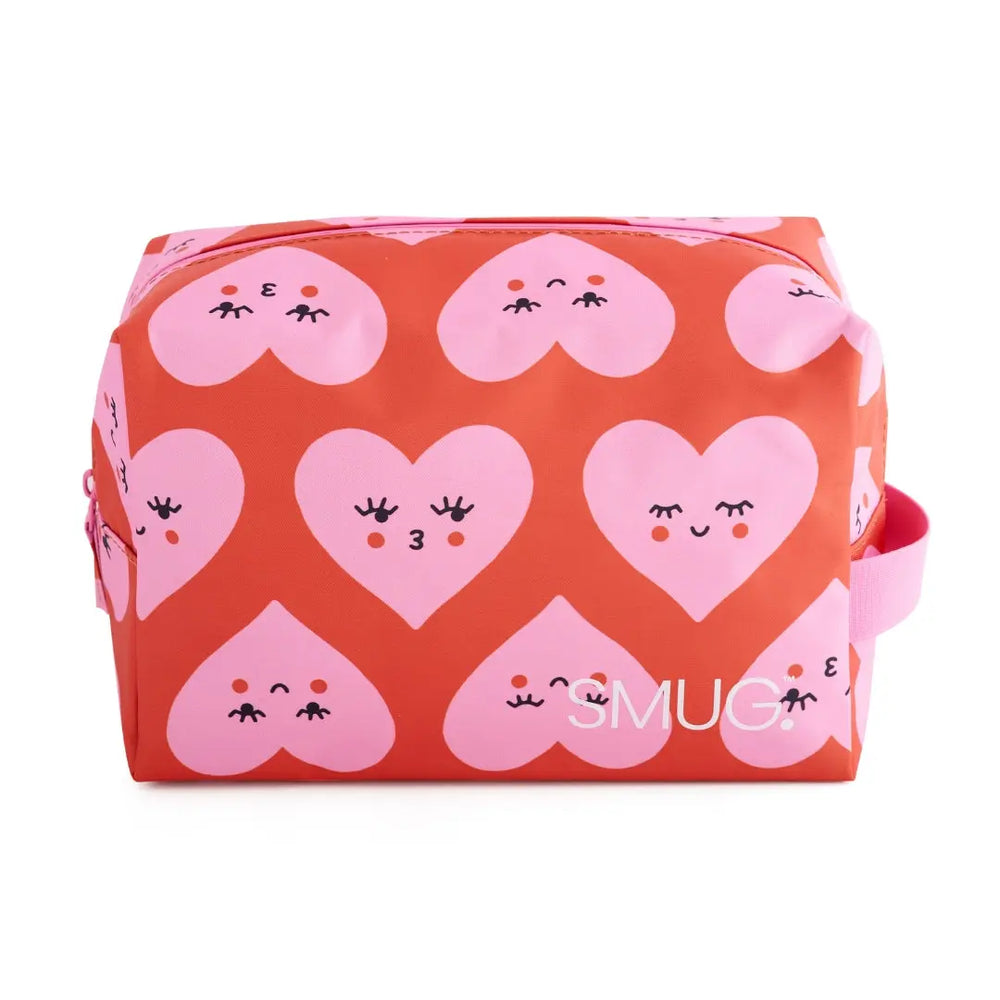 Hearts Wash Bag SMUG