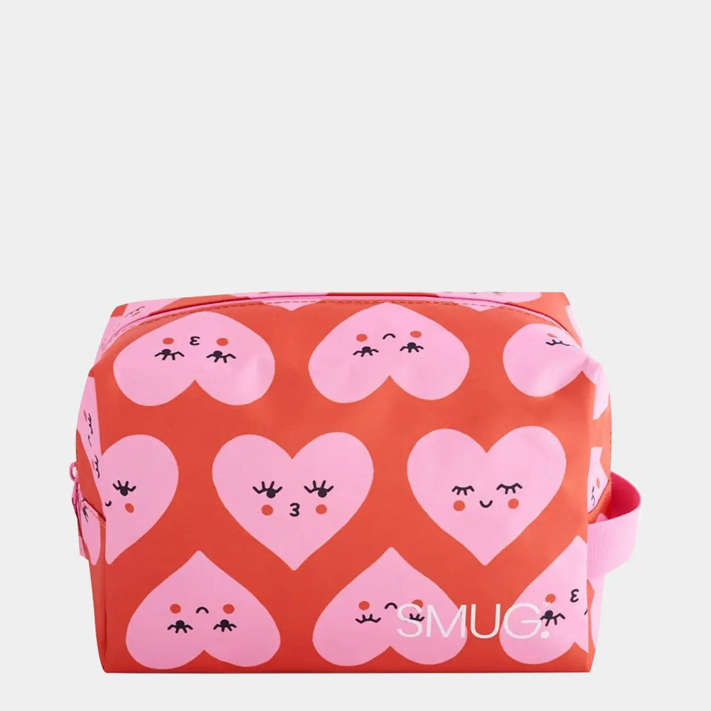 Hearts Wash Bag SMUG