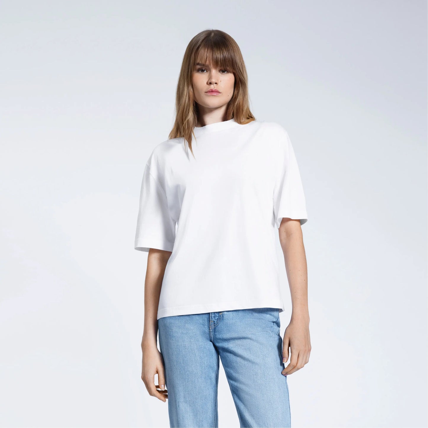 Heavyweight Boxy Women's Organic T-Shirt PLAINANDSIMPLE