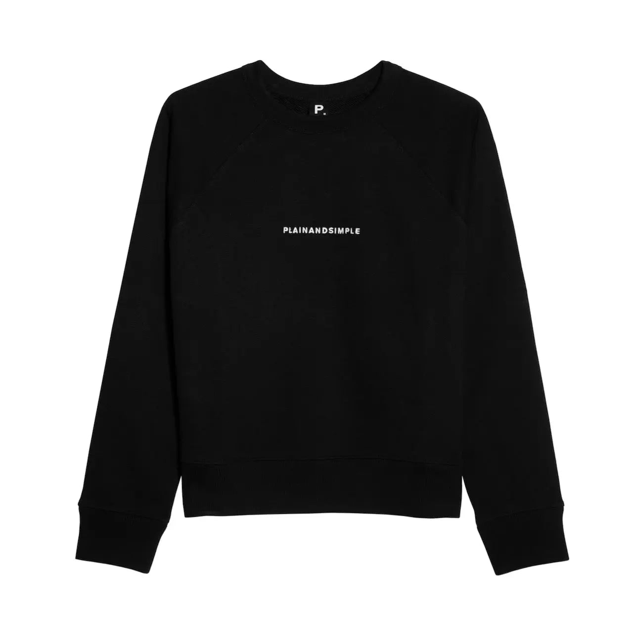 Heavyweight Organic Logo Sweatshirt PLAINANDSIMPLE