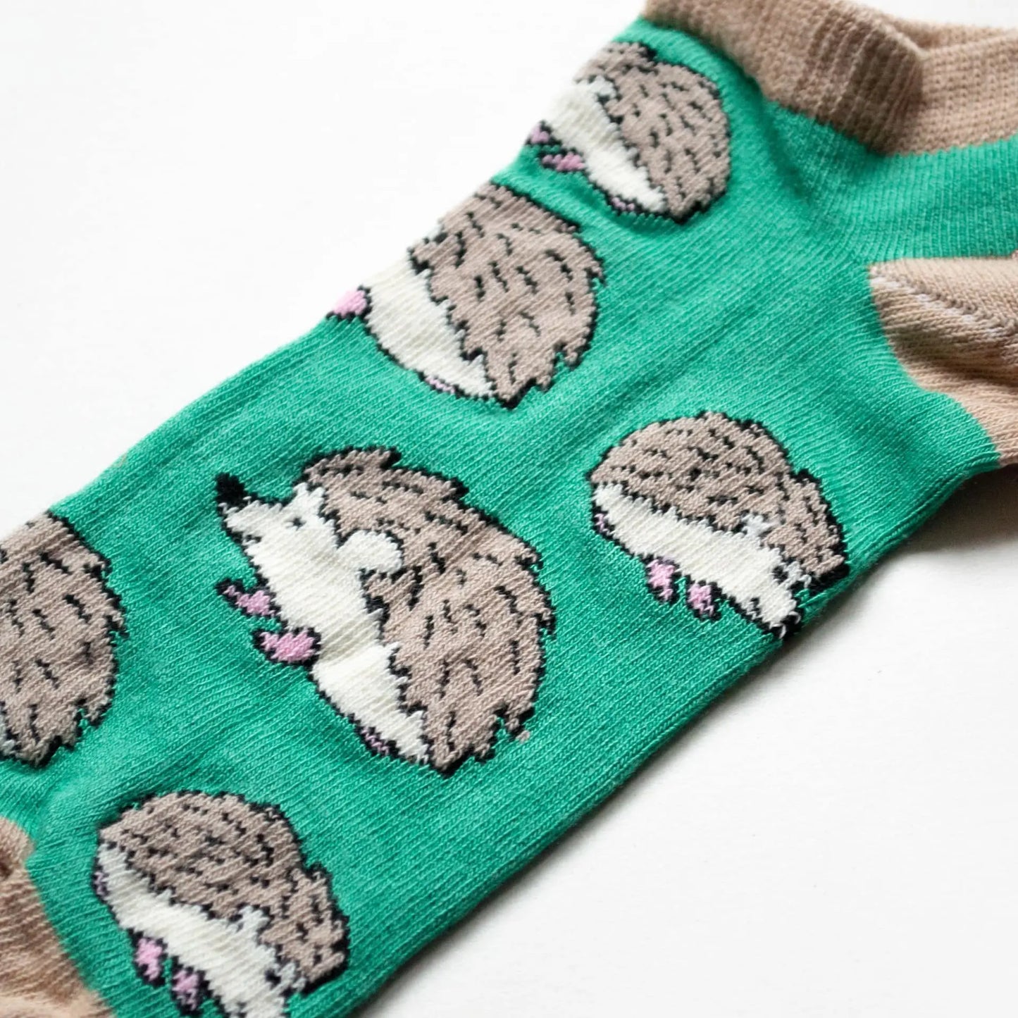 Hedgehog Bamboo Trainer Socks Bare Kind
