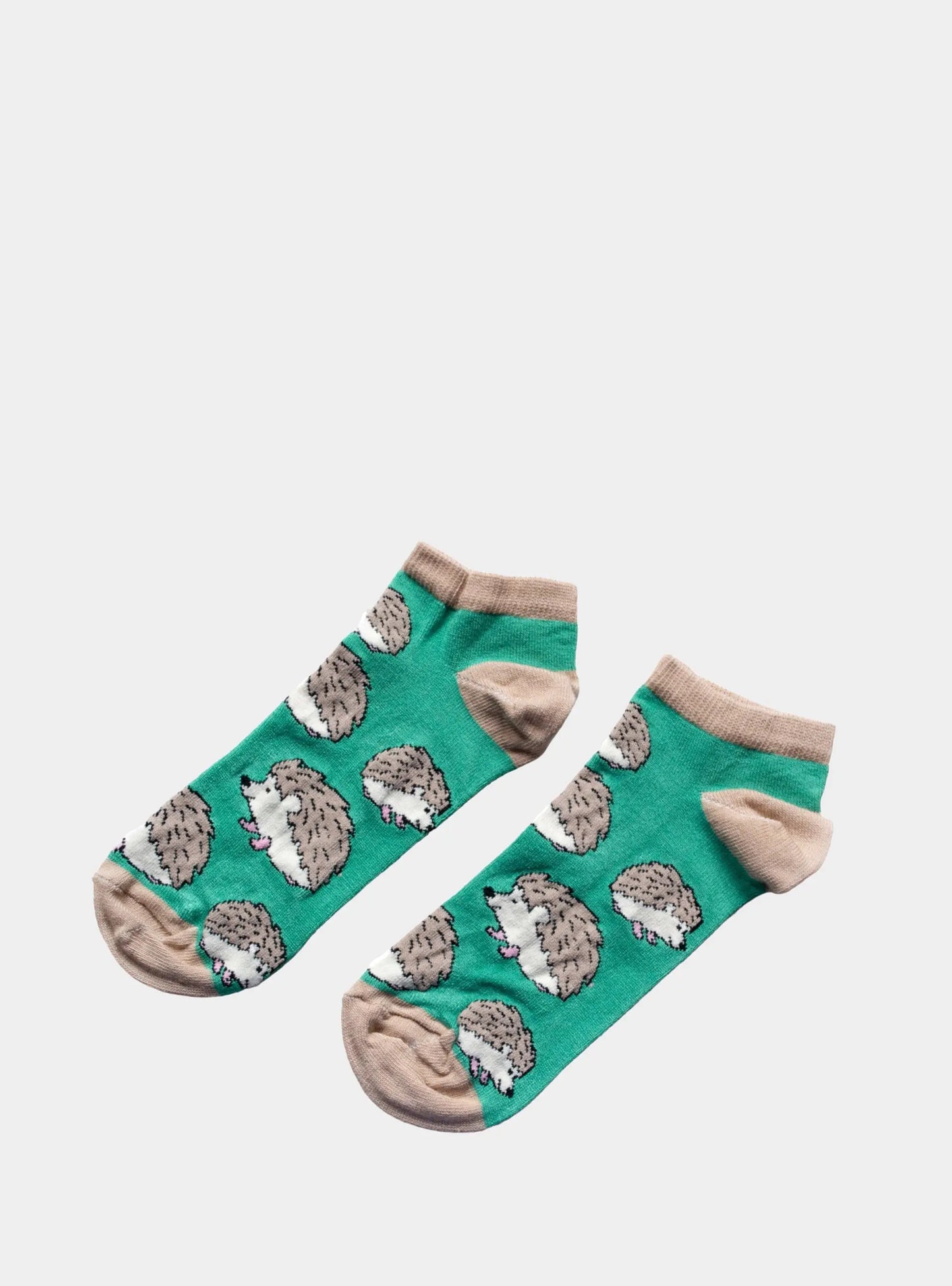 Hedgehog Bamboo Trainer Socks Bare Kind