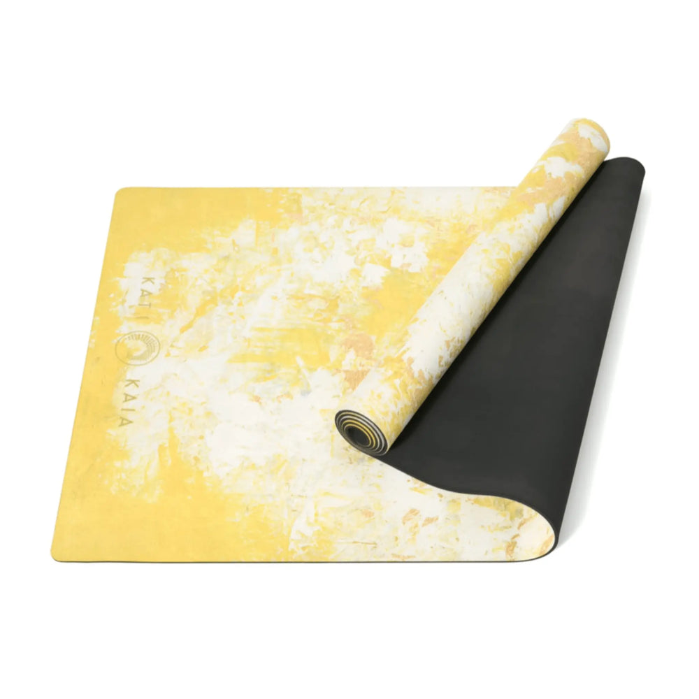 Helios Yellow Artist Yoga Mat Kati Kaia