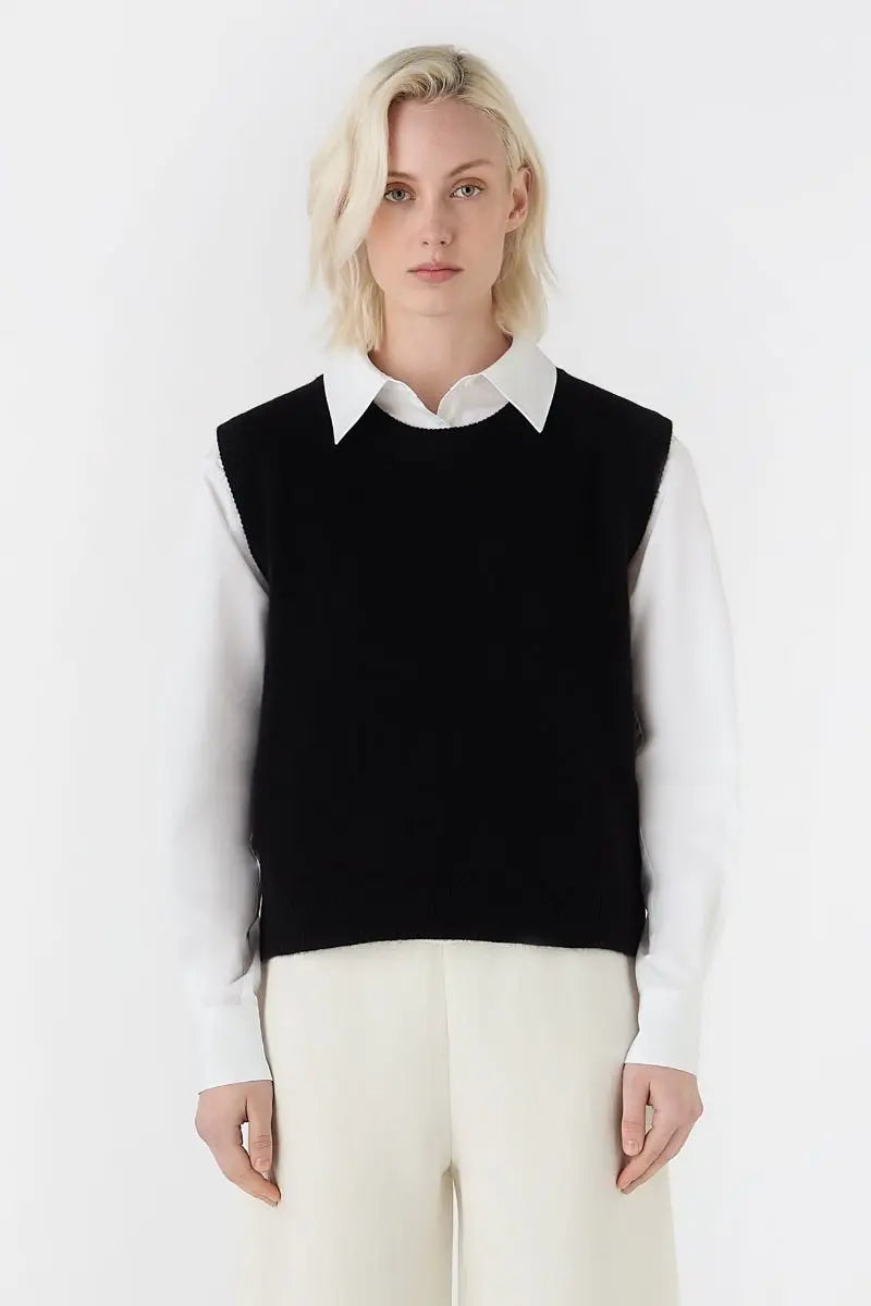 Heritage Vest - Black Bamford