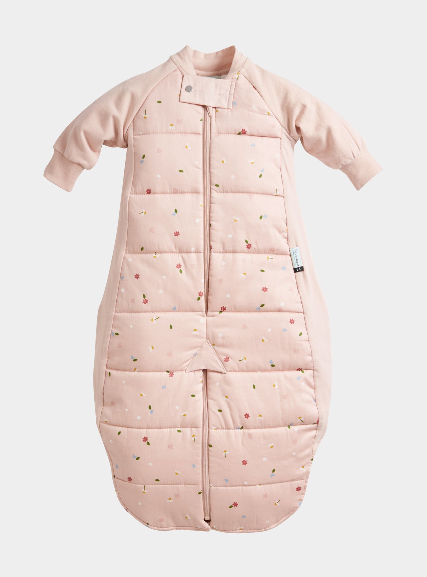 Organic Winter Long Sleeved 2 in 1 Sleeping Suit Bag - Daisy 3.5 TOG ergoPouch