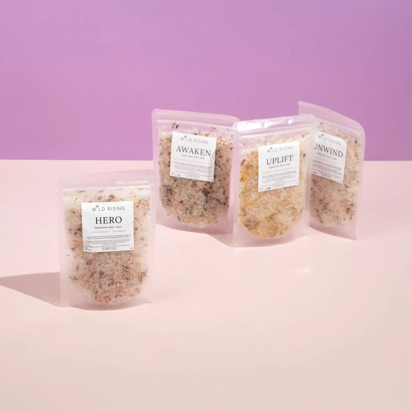 Hero - Eucalyptus Muscle Soak Bath Salts 125g Wild Rising Skincare