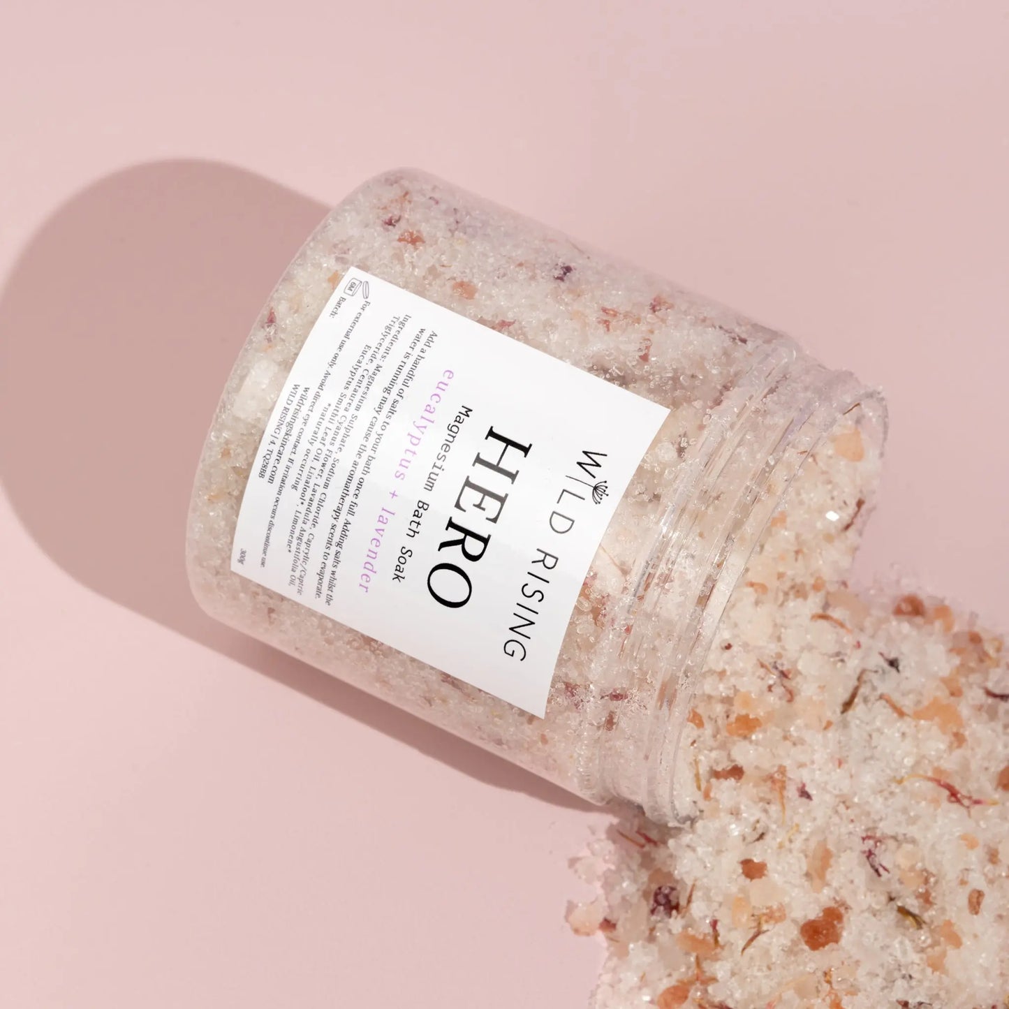 Hero - Eucalyptus Muscle Soak Bath Salts Wild Rising Skincare