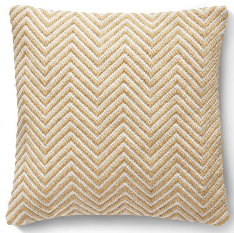 Herringbone Design Woven Cushion The Rugs