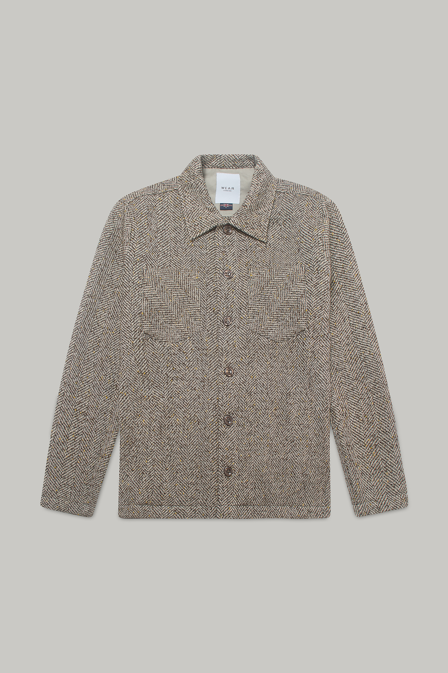 Bart Overshirt - Orlon Taupe Wear London