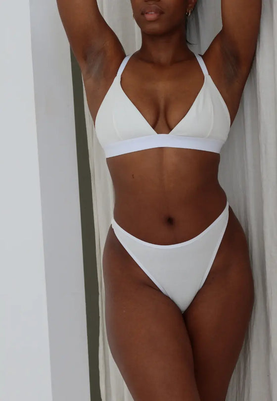 High Rise Thong, Butter Pantee