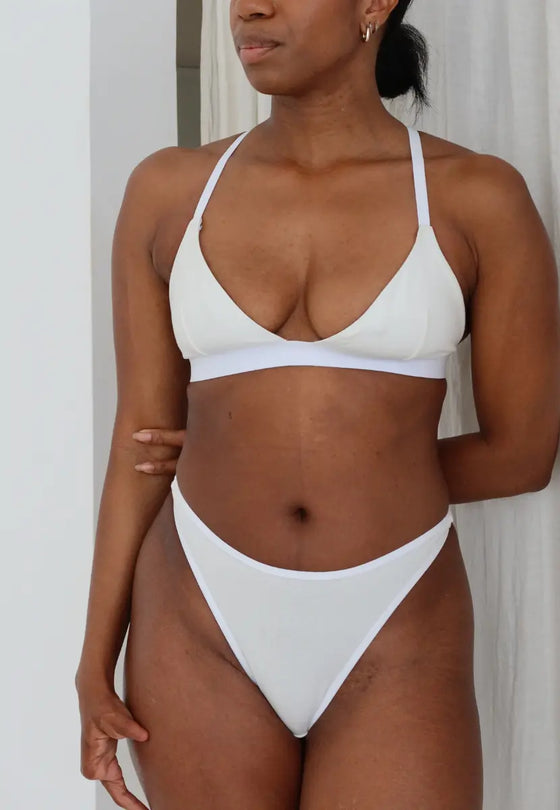 High Rise Thong, Butter Pantee