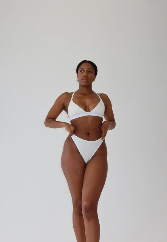 High Rise Thong, Butter Pantee