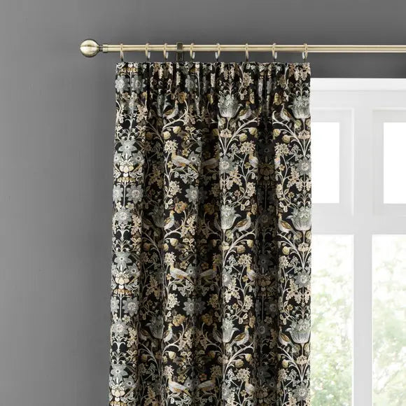 Highclere Pencil Pleat Curtains Dunelm