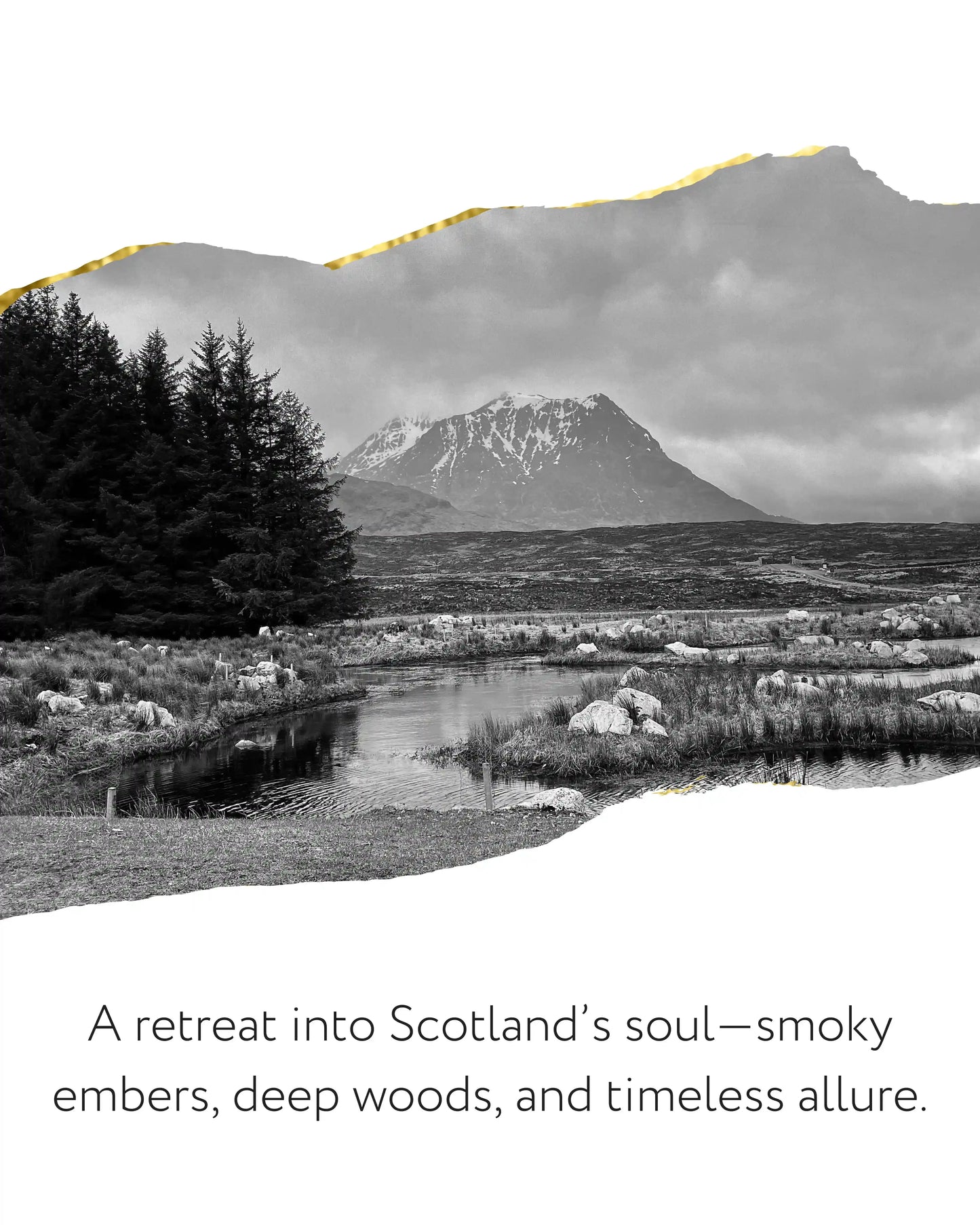 Highland Retreat, Scotland Candle Refill, 300g Told London
