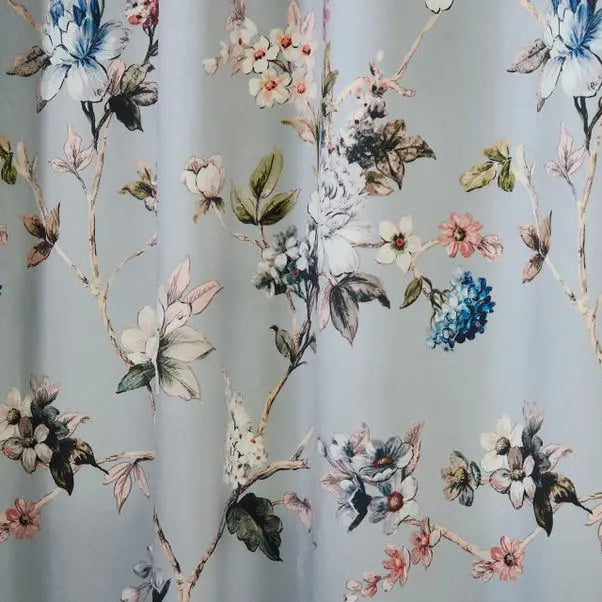 Holly Willoughby Exotic Bloom Pencil Pleat Curtains Dunelm