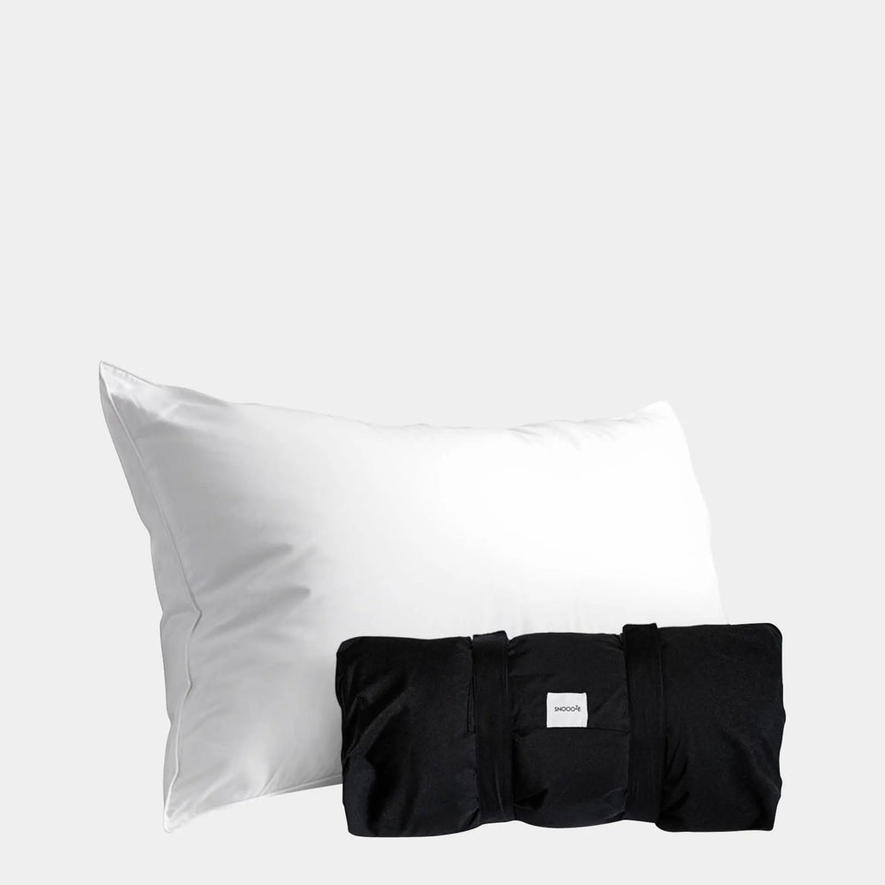 Home Size Goose Down Pillow With Travel Bag Snooozeworld