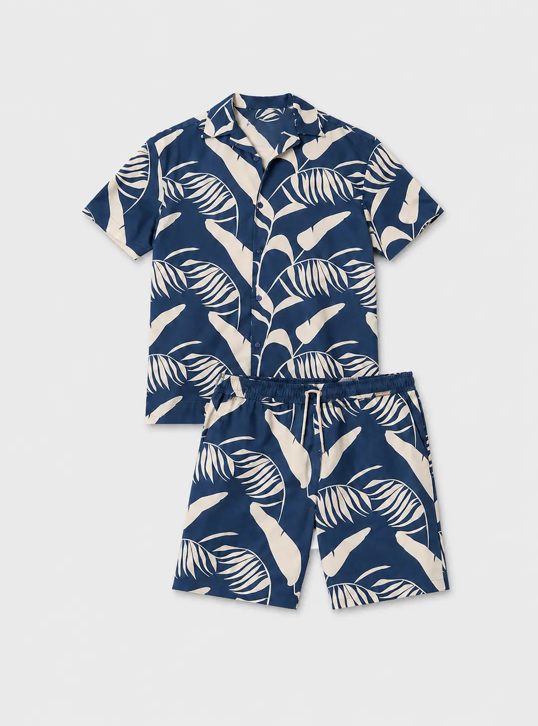 Hopkinton Shirt & Shorts Set Navy Duck and Cover